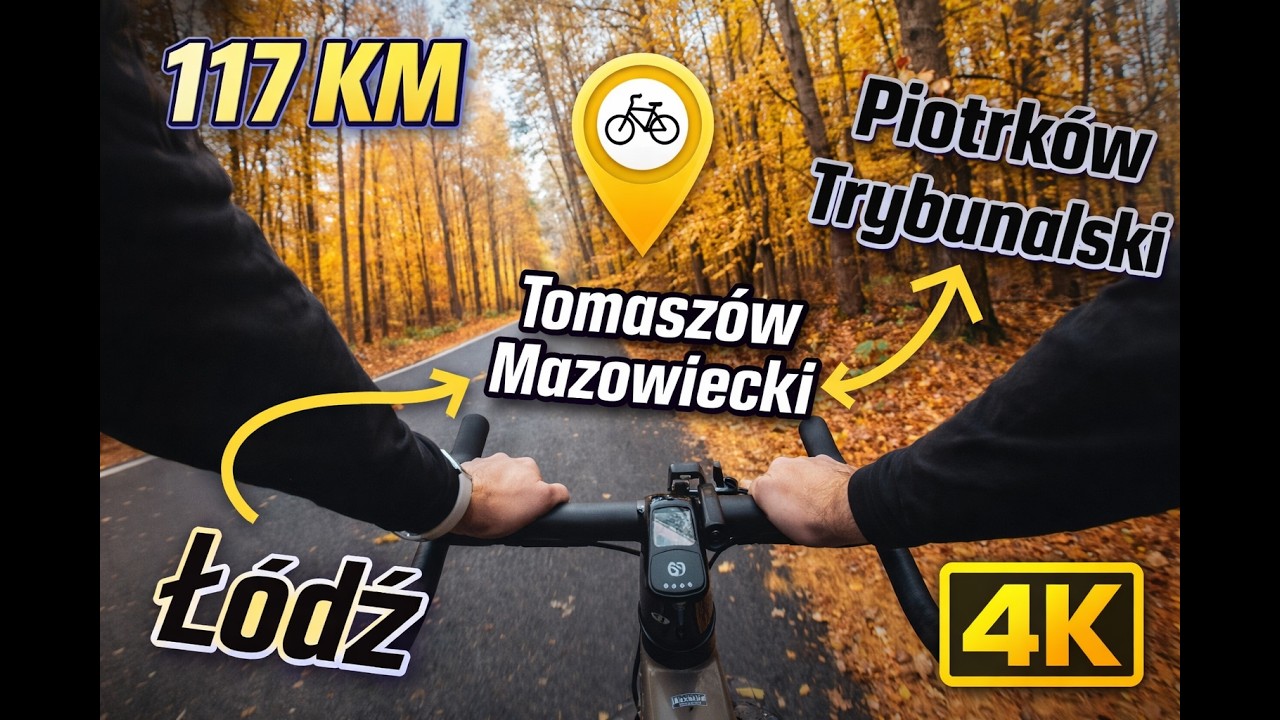 PRAWIE SIĘ UDAŁO | 117 KM rowerem | BUNKRY | Niebieskie źródła | Klasztor Cystersów| Łódź-Piotrków T
