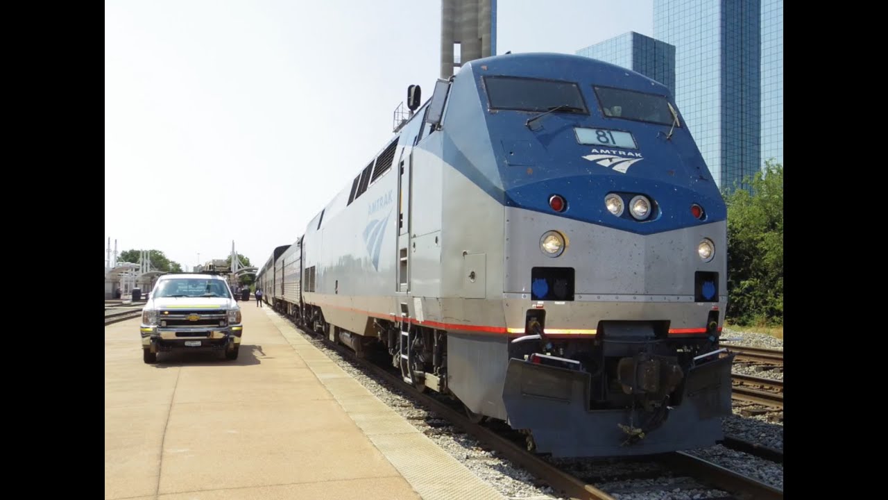 Amtrak 21 Texas Eagle (Chicago - Dallas) 8-22-2015 Onboard Footage