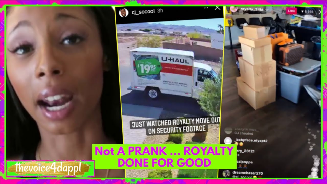 Royalty Break Down After Receiving More Message & dm's from CJ SO COOL other women