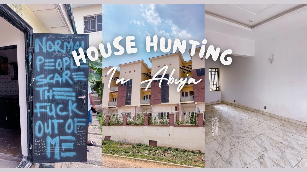 HOUSE HUNTING MADE ME FALL SICK! + 6 days of house hunting + Abuja houses are not worth the price!