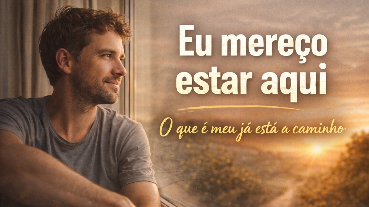 EU MEREÇO ESTAR AQUI | Um lembrete para quem ainda está lutando