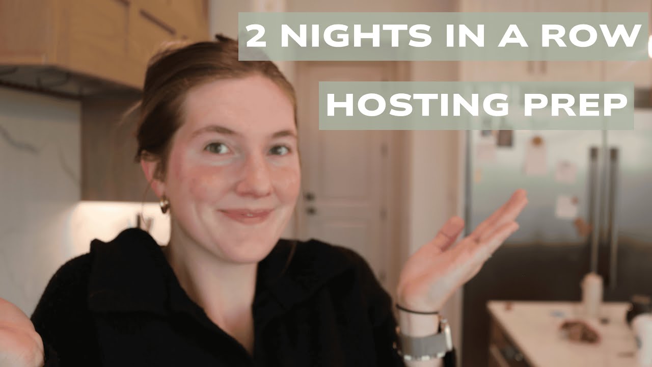 Host With Me: Two Weeknight Dinners for Guests (it doesn't have to be hard)