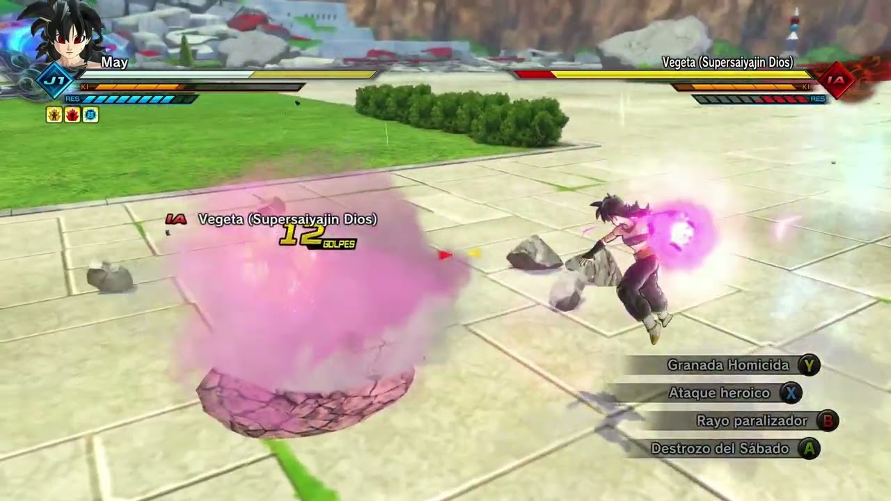 Dragon Ball xenoverse 2 Purple combo
