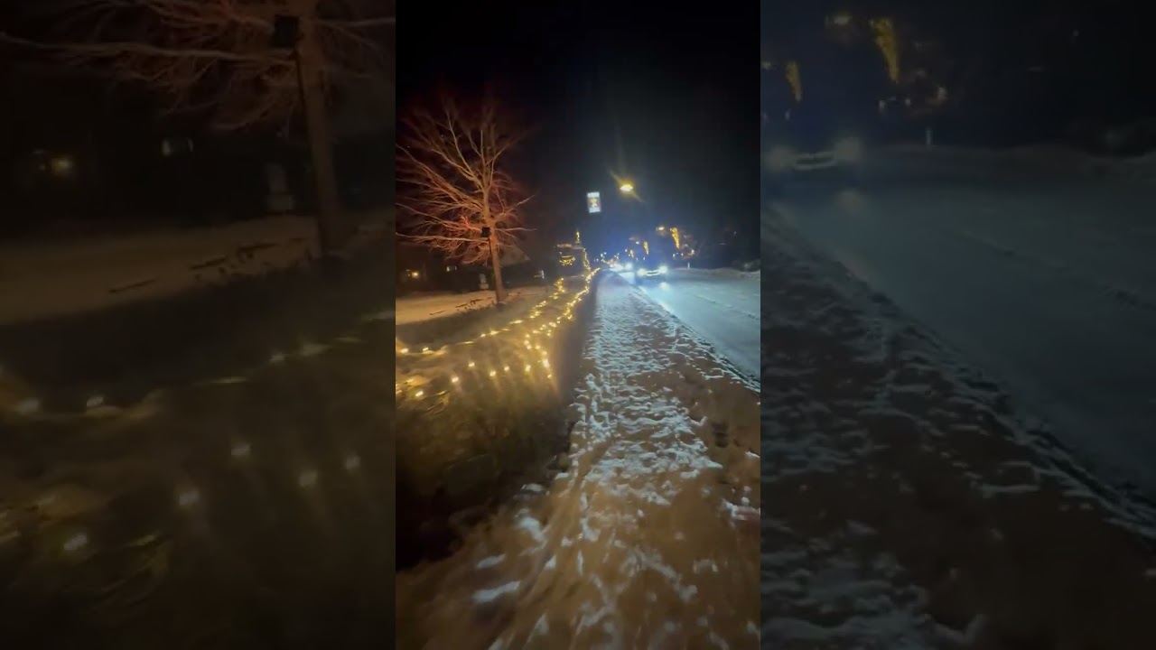Naar Albert Heij langs Oud-Loosdrechtsedijk in sneeuw 6 Jan 2026