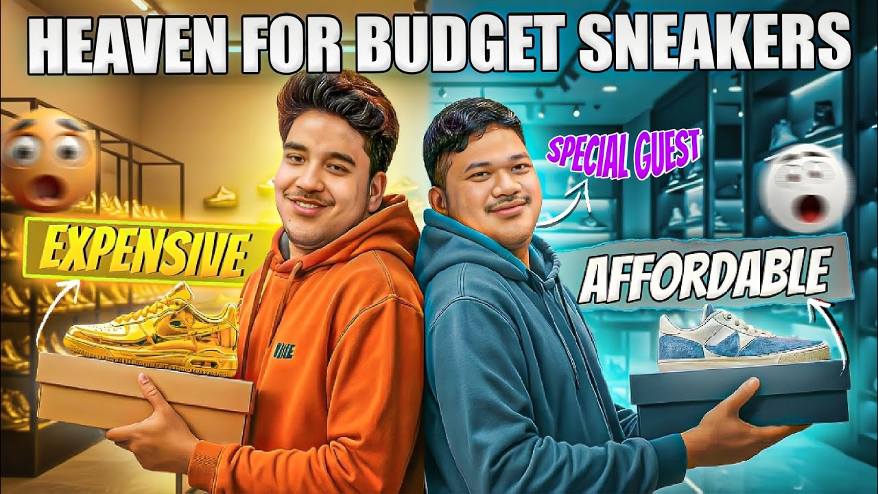 Heaven For Budget Sneakers🤯|Expensive vs Affordable Collection||Best place to Buy Sneakers on sale🔥