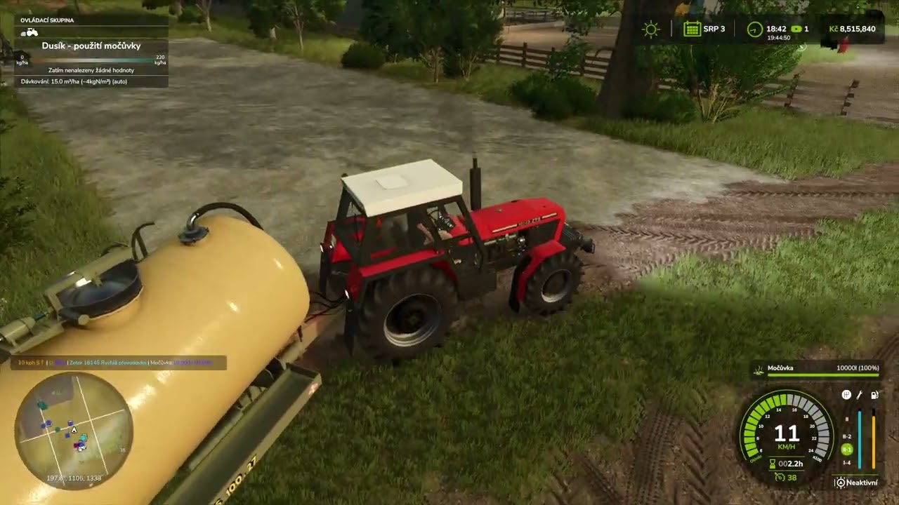 Farming Simulator 25 – TMR krmivo a práce na poli