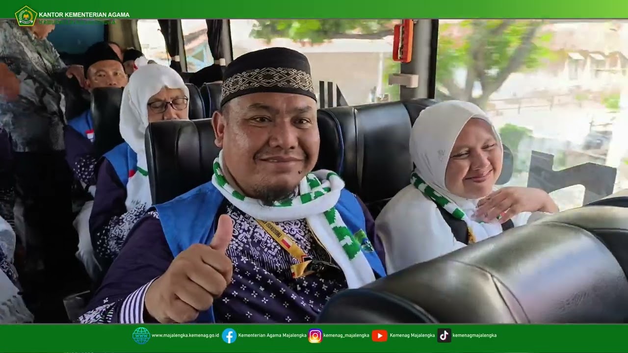 #Pemberangkatan Jamaah Calon Haji Kloter 15 Kab. Majalengka