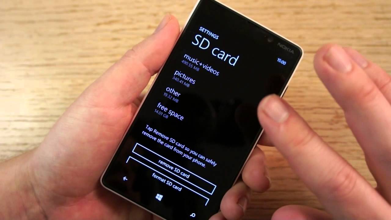 Nokia Lumia 820 microSD