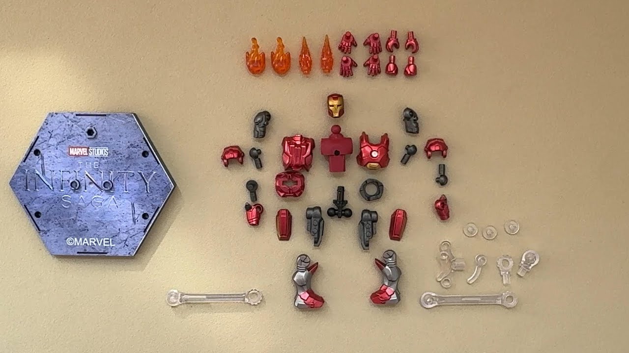 Yuanye Cool Play Iron Man | Unboxing & Assembly | Marvel Fans' Favorite | Cool & Cute Series