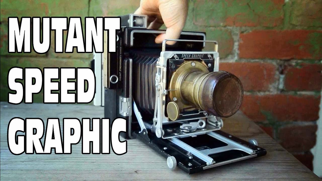 Mutant Speed Graphic camera!