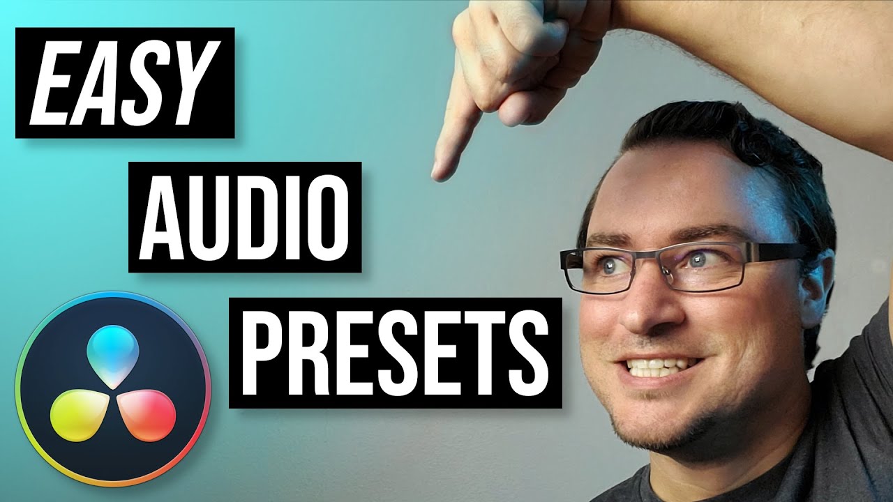 How to Apply and Create FAIRLIGHT AUDIO PRESETS in DaVinci Resolve!