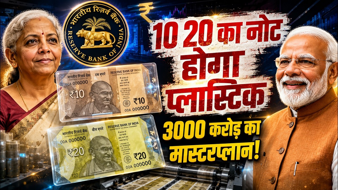 Plastic Notes ₹10 and ₹20 In India | Plastic Notes vs Paper Notes | India Plastic Currency