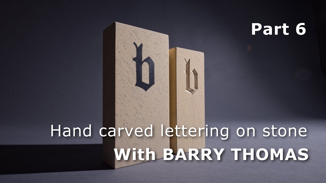 Pt 6: More carving, plus filled lettering