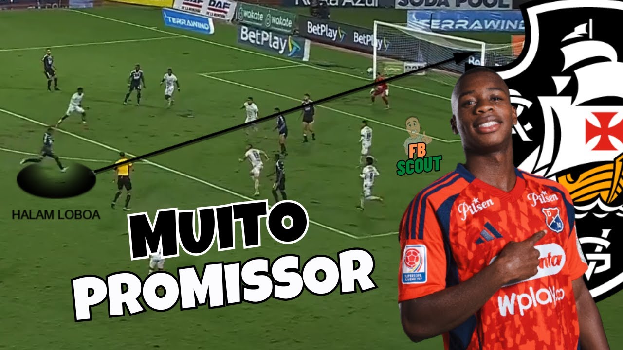 COMO JOGA HALAM LOBOA, JOVEM VOLANTE QUE O VASCO ESTÁ INTERESSADO