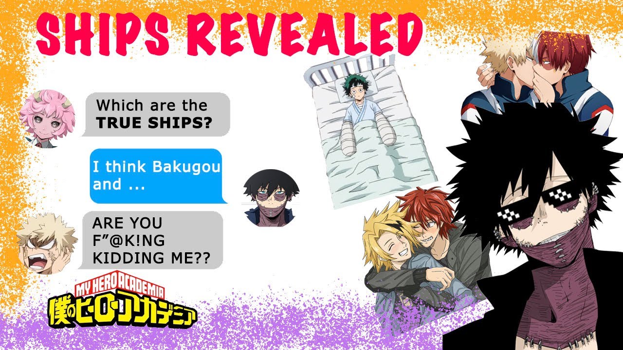 DABI Reveals CLASS 1A SHIPS? 😎 BNHA Texts MHA Texts