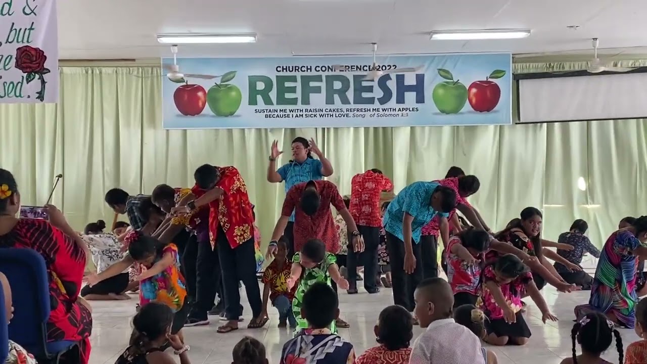 Nauru youth AOG - God is the details Action Song. Easter Special