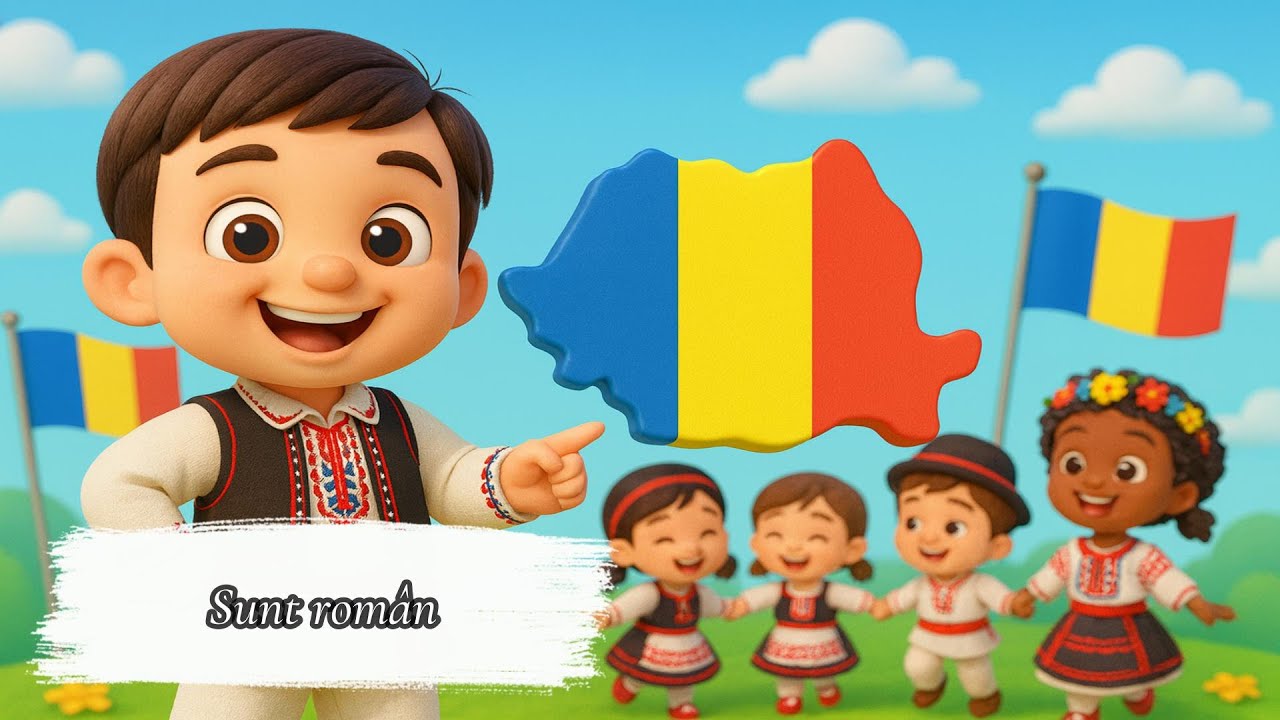 Sunt Român, Român Voinic! 🇷🇴 Cântec Educativ pentru Copii | KikiRiki Loco