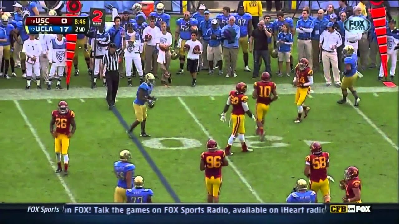 Brett Hundley (QB UCLA) vs USC 2012
