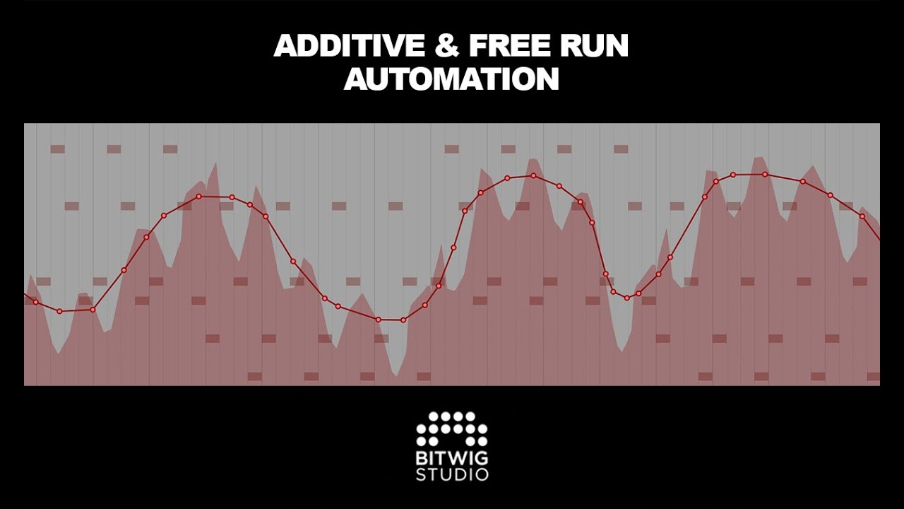 Using Additive & Free Run Automation in Bitwig