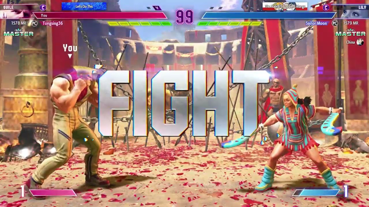 Street Fighter 6 2025 - GUILE T VS  LILY THAT ZONING COMBOLADO EFFECTLADO 
