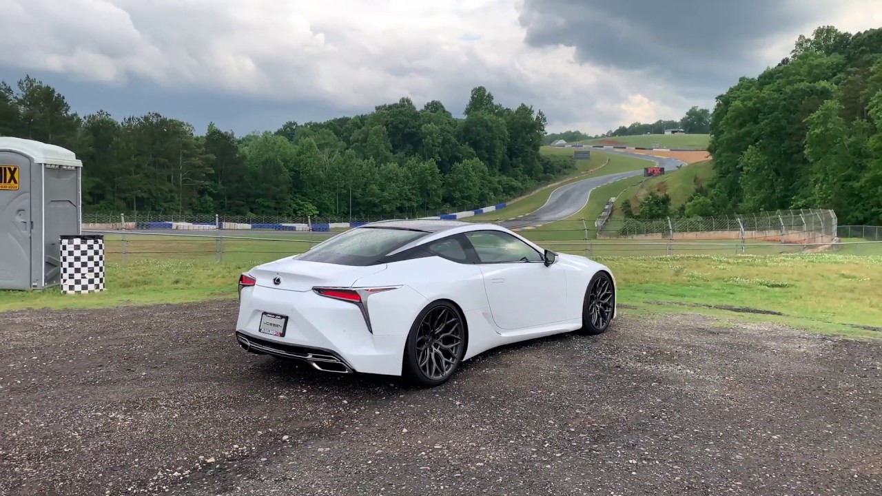 Lexus LC 500 x Vossen HF-2 Wheels x RS-R Ti-2000 Springs