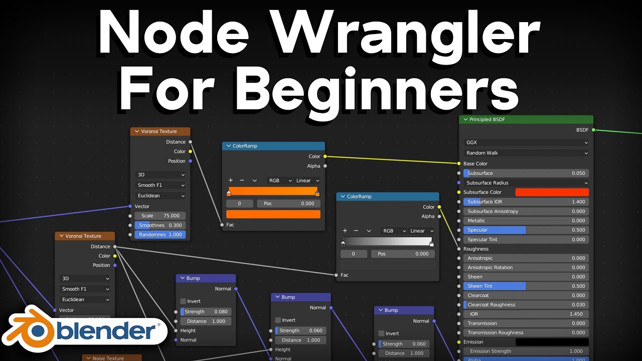 How to Use the Node Wrangler for Beginners (Blender Tutorial)