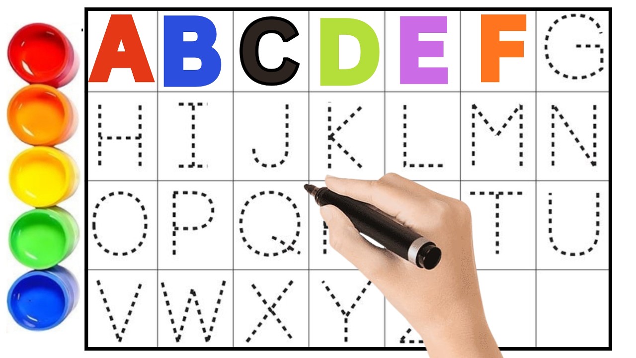 A for apple 🍎 b for ball ⚽| abcd 📚 | alphabets | a to z | abcd phonics song | learn abcd | abc song