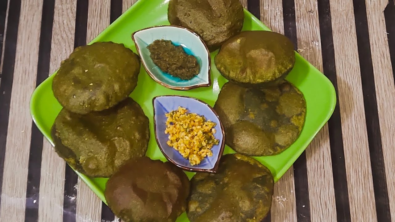 Bathuaa Ki Pudi 😋 बथुआ की पूड़ी 👆 winter Special ❤️स्वादिष्ट करारी पुड़िया 🙏🌹