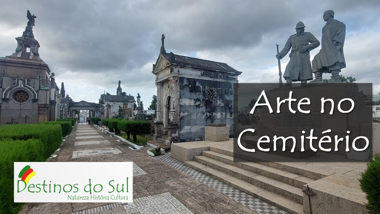 Personagens e Arte no Cemitério da Santa Casa