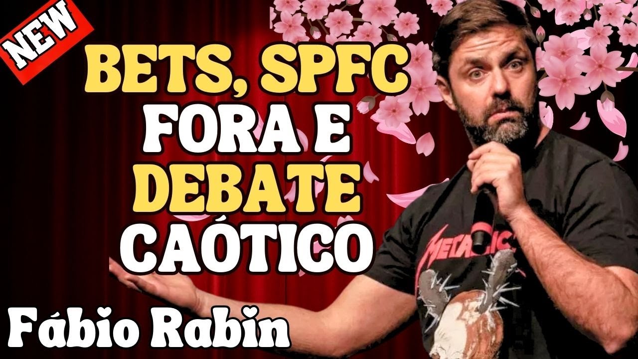 GUSTTAVO LIMA, BETS, SPFC ELIMINADO E O DEBATE MAIS CAÓTICO – FÁBIO RABIN COMÉDIA STAND UP