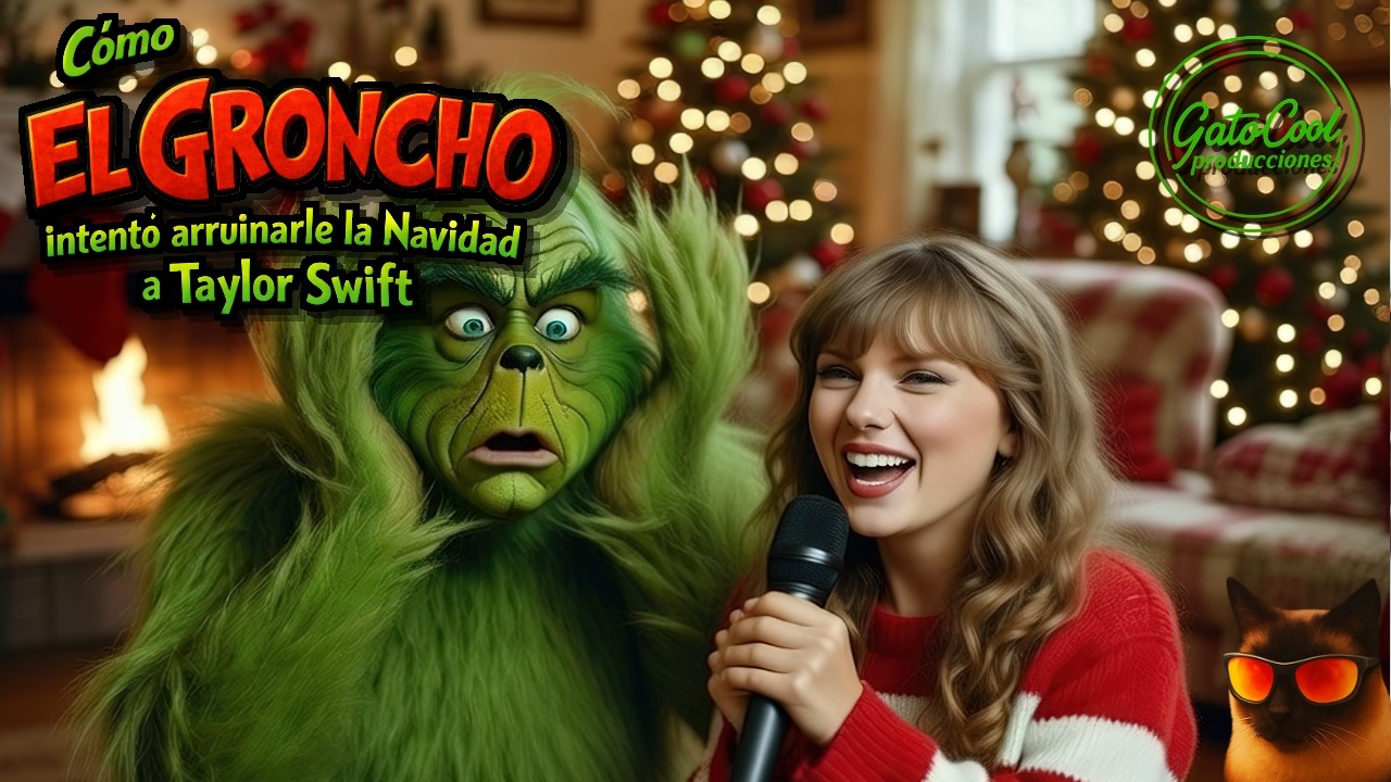 Cómo el Groncho intentó arruinarle la Navidad a Taylor Swift 😹 (Parodia) PARTE 1 #humor #thegrinch