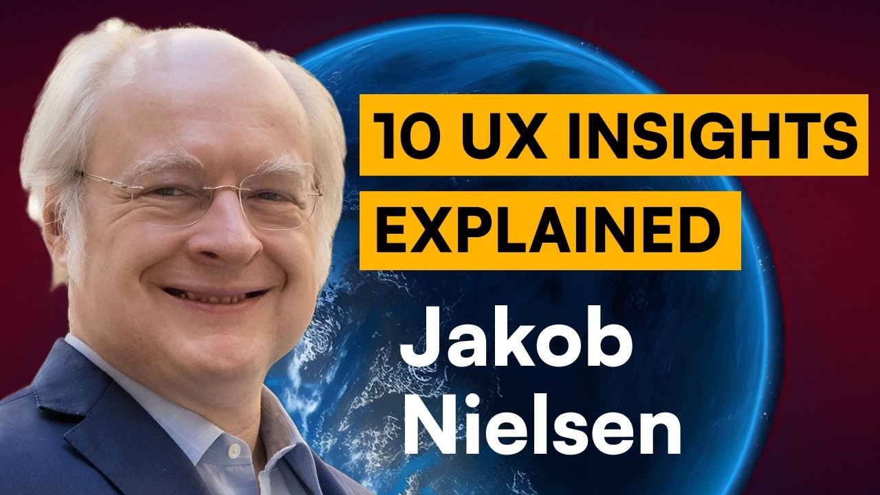 Jakob Nielsen: 10 Foundational UX Insights Explained | Special Keynote