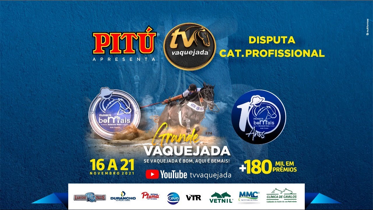 🔴 DISPUTA PROFISSIONAL | PARQUE BEMAIS | ETAPA PORTAL VAQUEJADA 2022