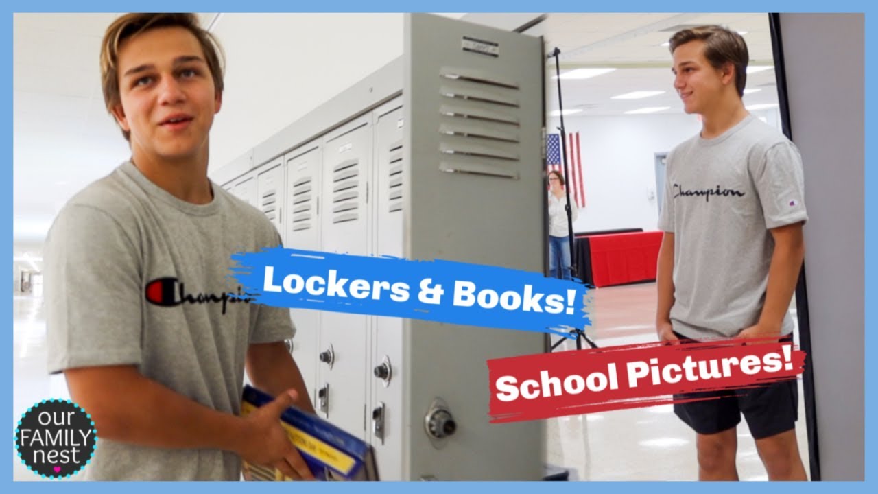 High School Picture Day! Lockers, Schedules & More!