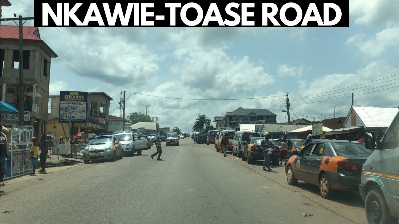 Live from NKAWIE-TOASE via SEPAASE, AFARI, MPASATIA in Ghana.