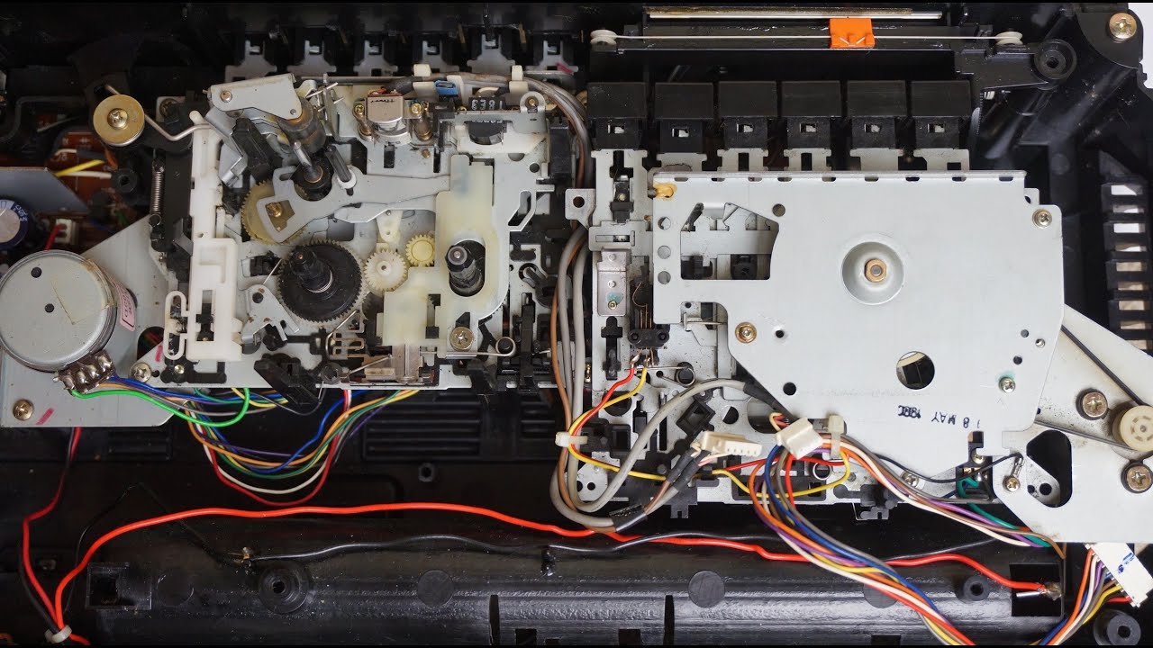 Ремонт автостопов протяжки Sharp системы Twin mechanism. 