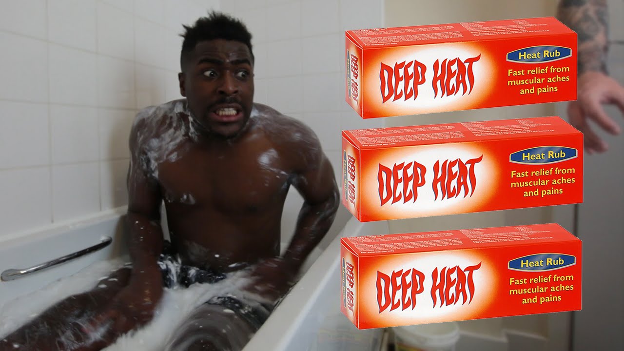 Bathing In DEEP HEAT