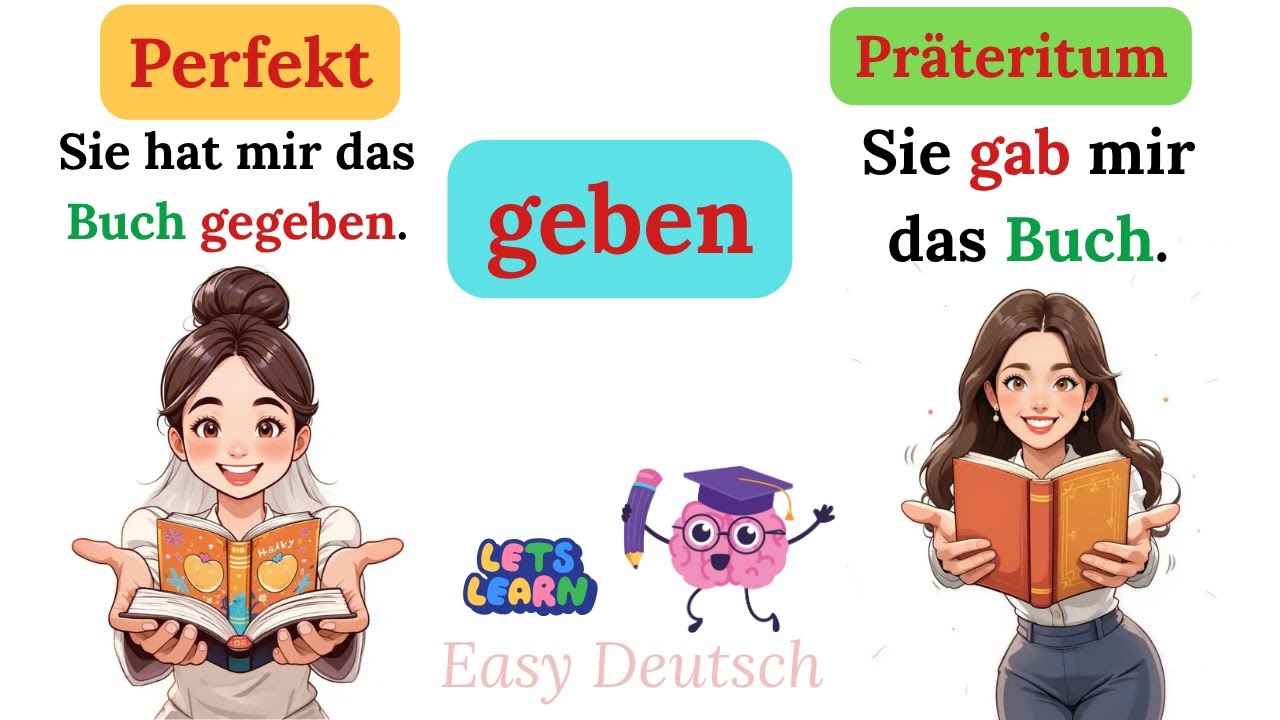 🏆 DEUTSCH B1 Level erreichen! 📈 Präteritum vs. Perfekt mit 75 Sätzen 🎪