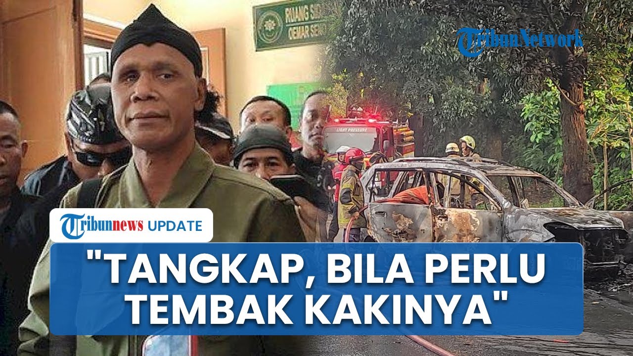 Hercules Minta Kapolda Tangkap dan Tembak Kaki Anggota GRIB yang Lakukan Pembakaran Mobil Polisi
