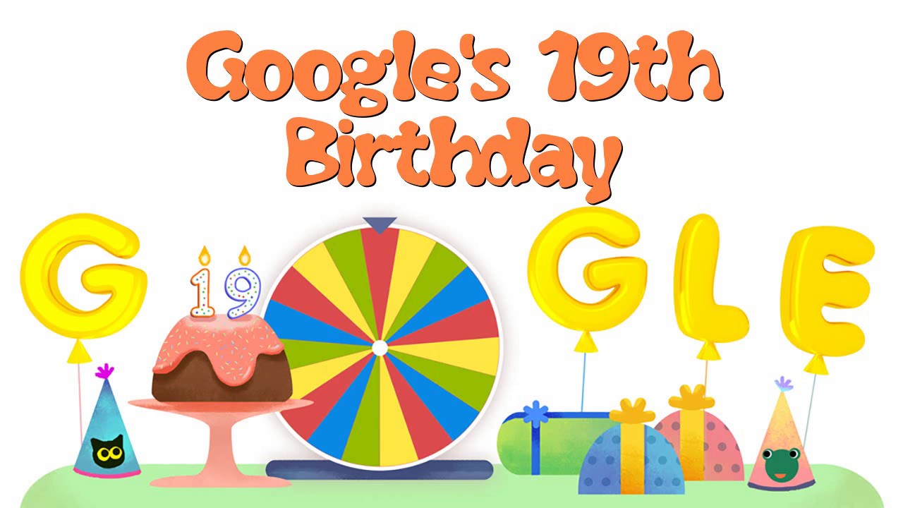 google birthday surprise spinner 🎂 Google'ın doğum g&uuml;n&uuml; &ccedil;arkıfeleği google birthday surprise spinner