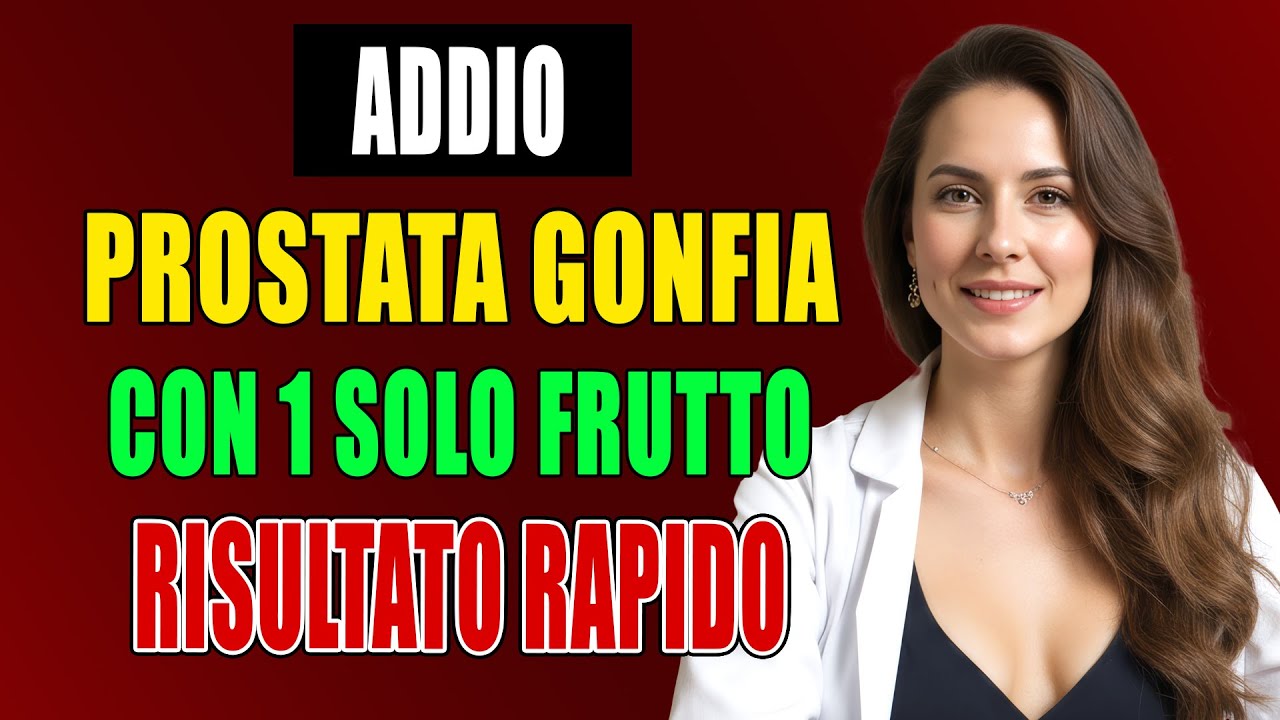 Basta 1 frutto per ridurre la prostata e tenere lontano il cancro prostatico | Salute anziani