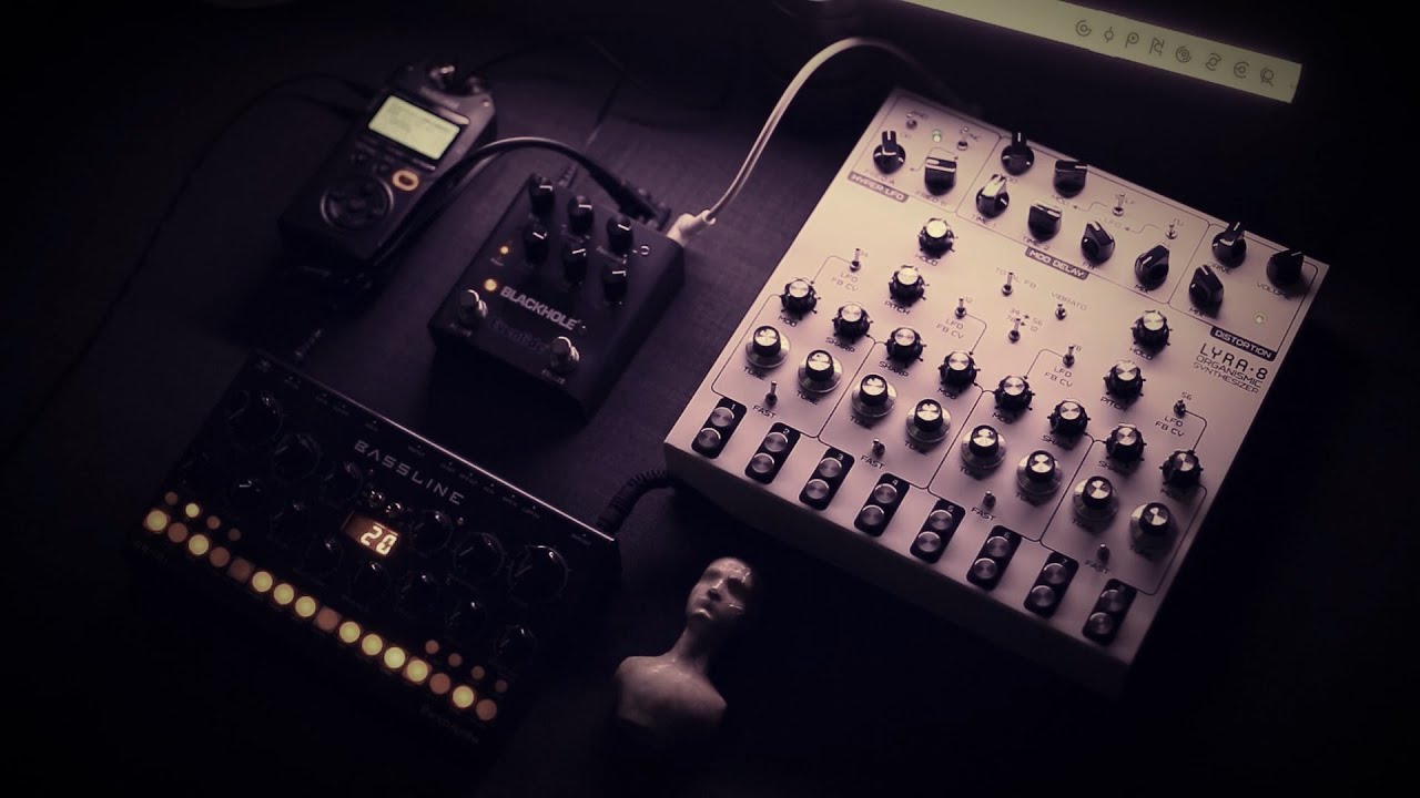 SOMA Lyra-8 / Erica Synths BASSLINE db-01 / Eventide BLACKHOLE / DARK AMBIENT  by  G I P N O Z E R
