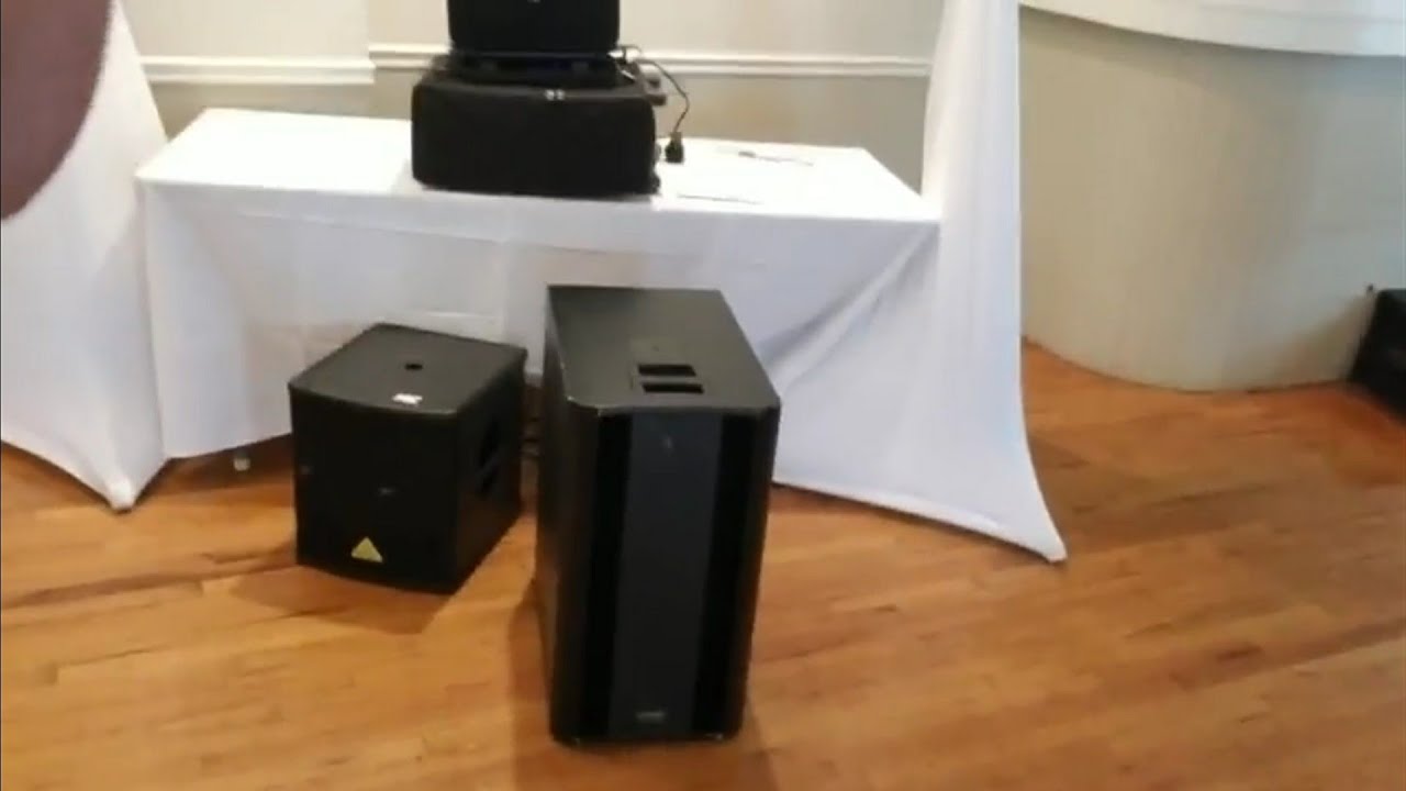 QSC Ksub purchased! Set up and compare