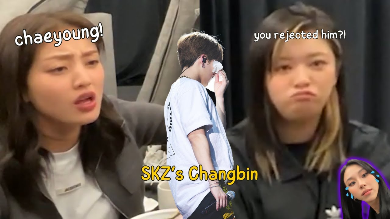twice's chaeyoung rejected stray kids' changbin (world tour mission penalty)