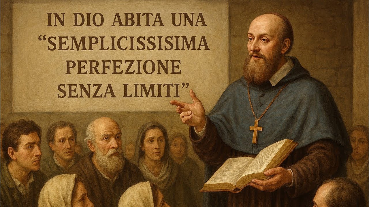 In Dio abita una "semplicissima perfezione senza limiti"