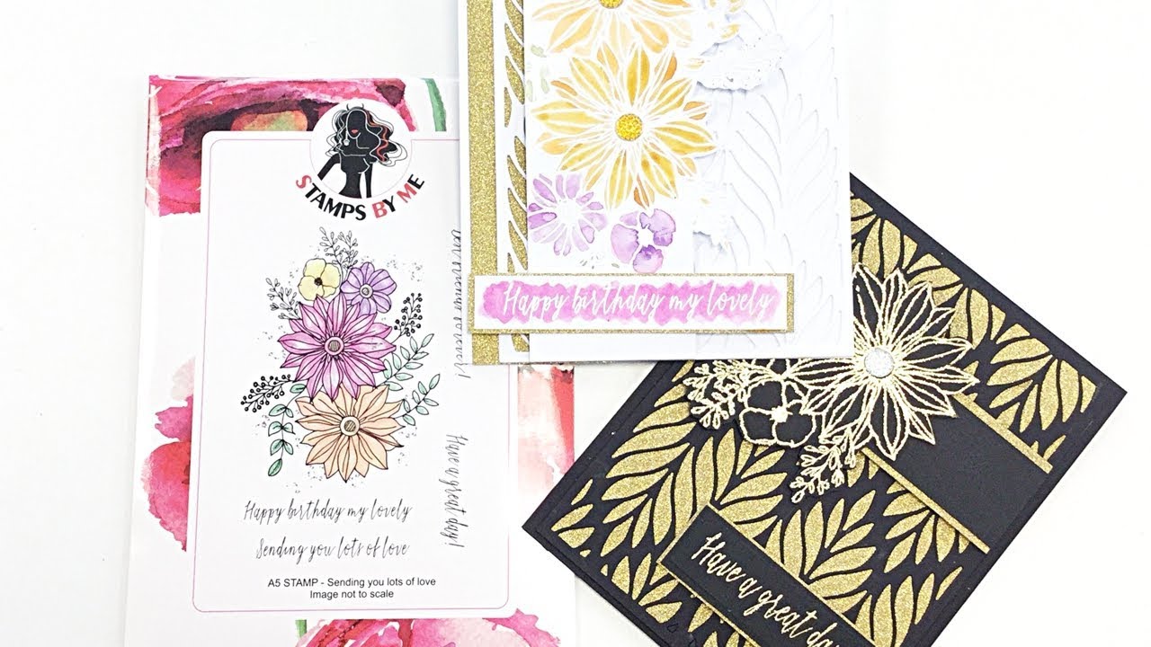 Stamping and Watercolouring Techniques with Toni Darroch