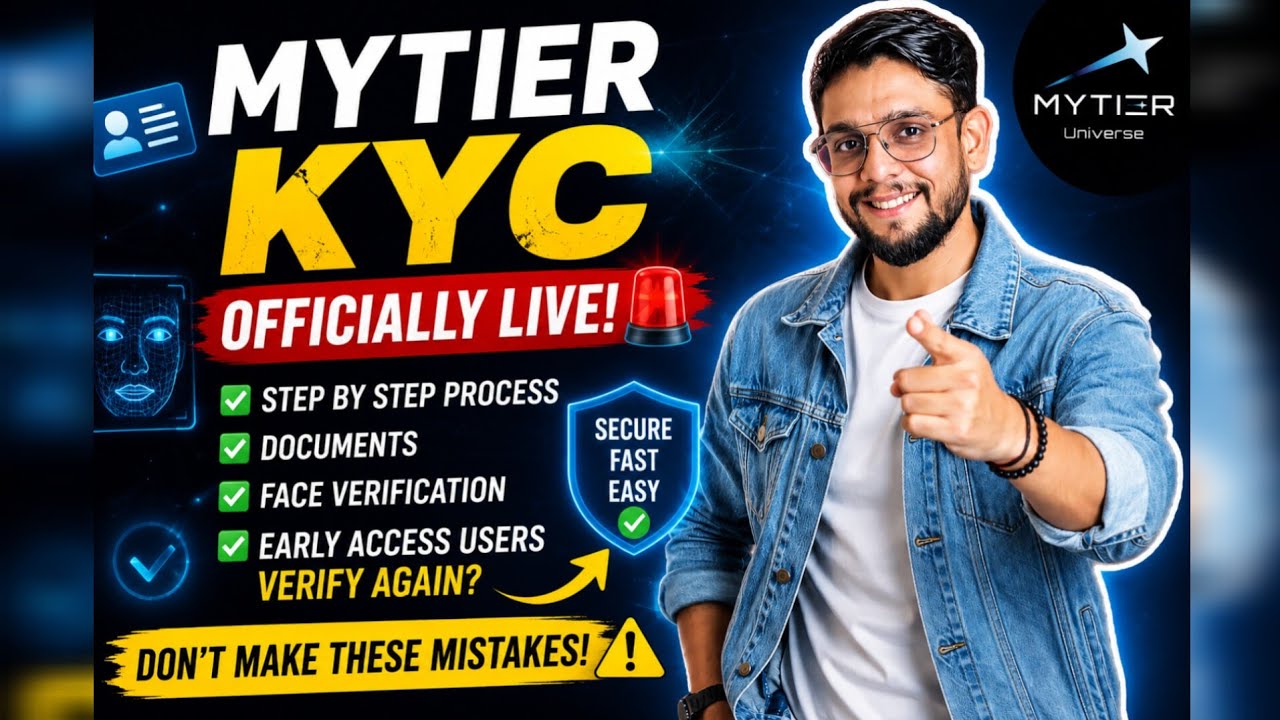 MYTIER KYC IS LIVE Full Step-by-Step Guide + Important Rules You Must Know #mytier #miningapps