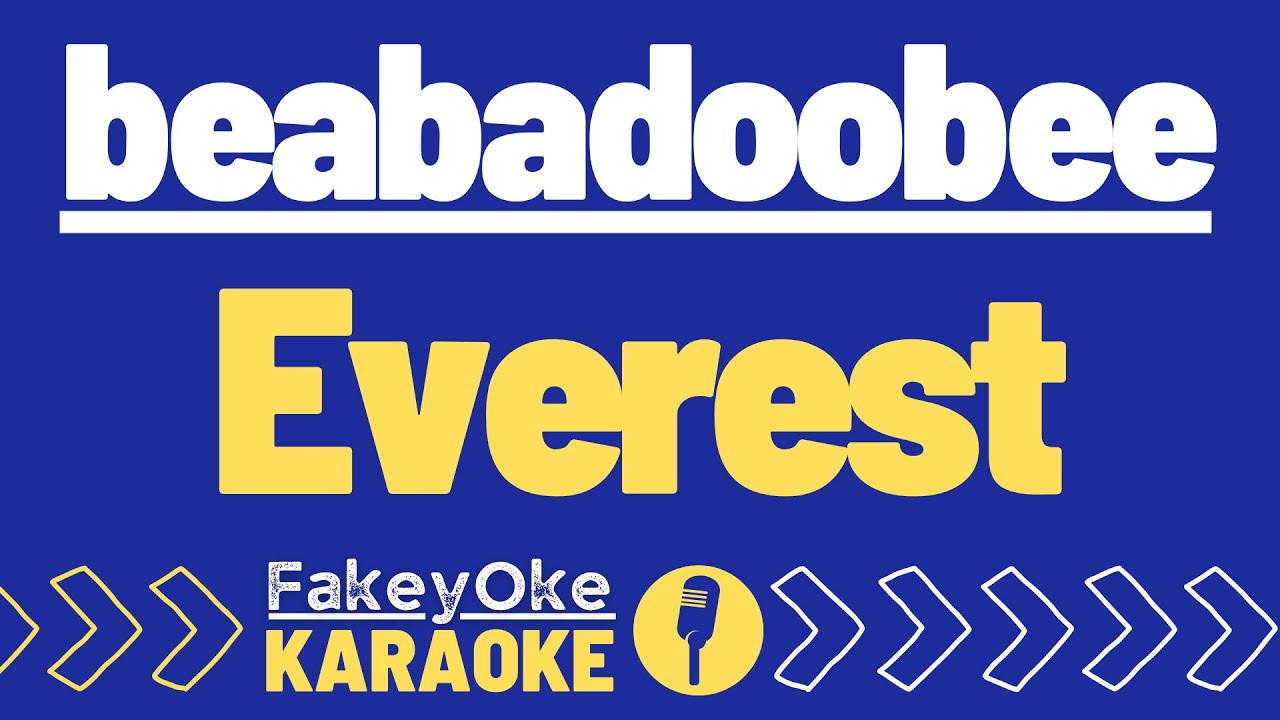 beabadoobee - Everest [Karaoke]