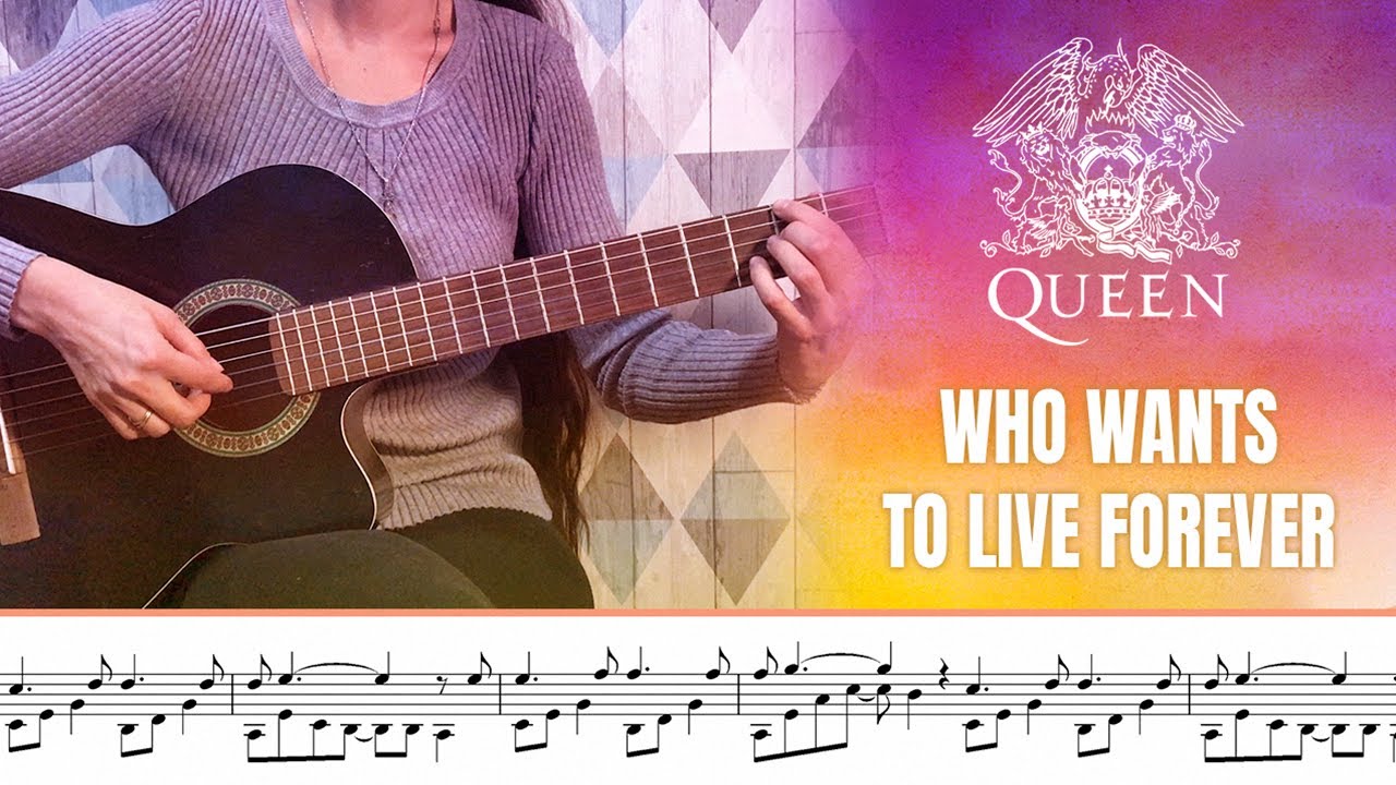 Queen - Who Wants to Live Forever (guitar cover)
