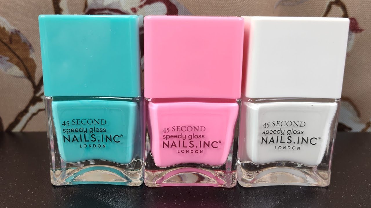 New! Nails Inc Speedy Gloss Polishes | BitsOfPolish